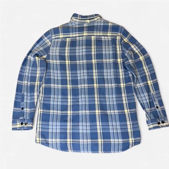 Men’s L.L. Bean Flannel Button-Down Thick Long Sleeve Size Large (Tall) - Picture 2 of 8